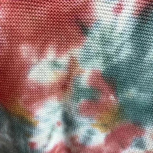 Lou & Grey Tie Dye Purled Knit Scoop Neck Sweater Size XS - Picture 4 of 8